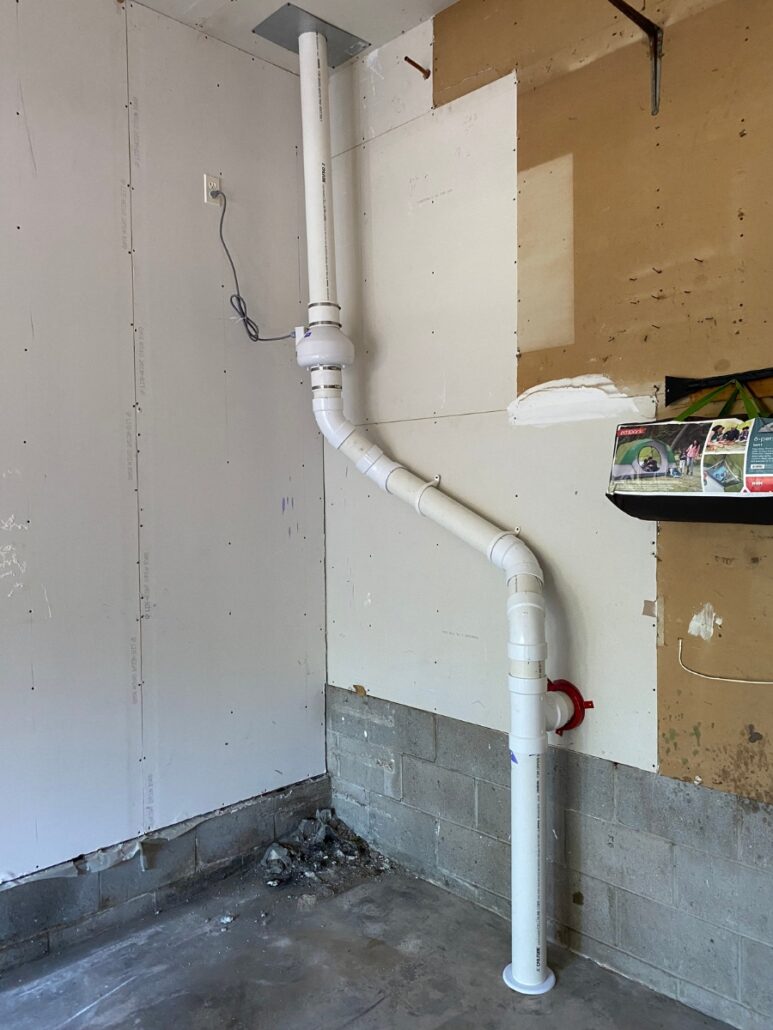 Radon mitigation