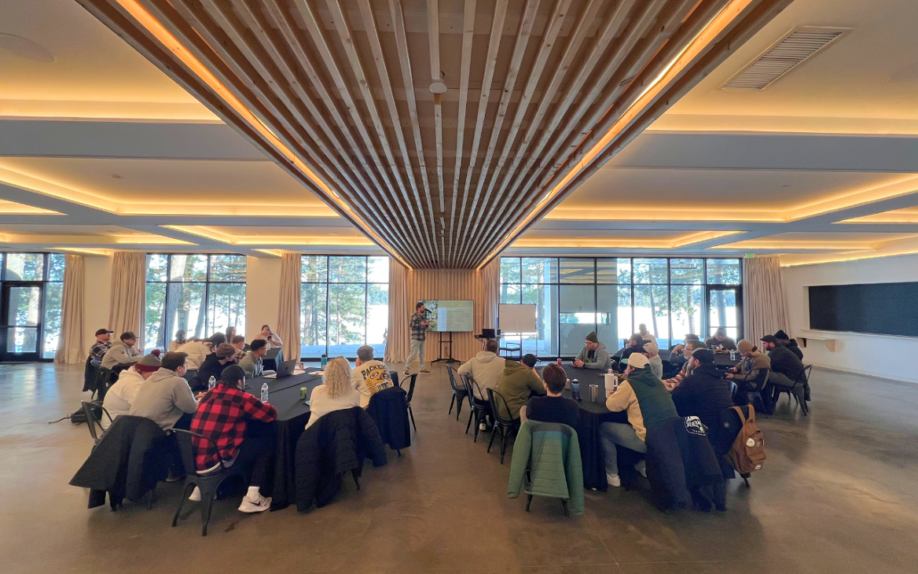 Classroom setting for CE courses